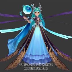 水系法師 蘿莉萌萌 Max模型