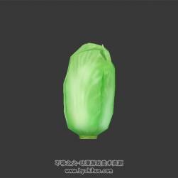 大白菜 max格式 3D模型下載 四角面
