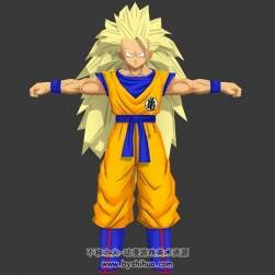 龍珠三個(gè)角色3D模型合集下載 含貼圖