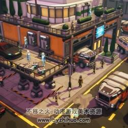 POLYGON - Sci-Fi City 4.14 - 4.24 方形風格科幻世界