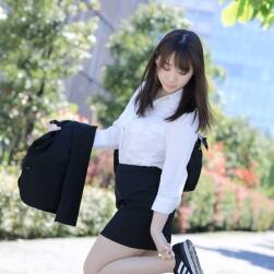 伊織萌(CH20)職場ol人體寫真資源圖包分享 250P