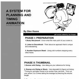 计划和定时动画系统 A System for Planning and Timing Animation 动画制作基础
