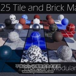 Tile and Brick PBR Materials 4.20