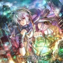 SAI 二次元奇幻風帥哥CG插畫繪畫教程