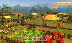 Fantasy Ville for RPG, MMO, MOBA 1.0 農(nóng)場場景模型