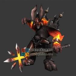 怪物 恶魔BOSS模型