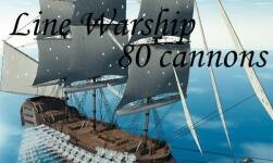 Line Warship 80 cannons 1.0