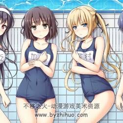 路人女主的养成方法 人物图集 95P