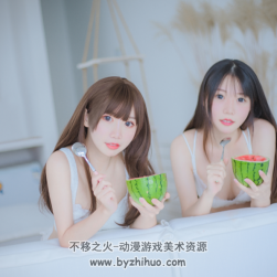 面餅仙兒+香草喵私房寫真百度網(wǎng)盤分享下載 23P