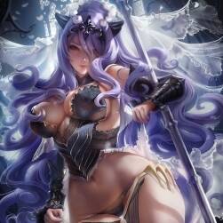 外國CG大神Sakimi Chan 同人繪制視頻教程 附PSD文件 76期