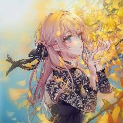 画师きのこ姫 二次元人物 插画壁纸图包 百度网盘下载