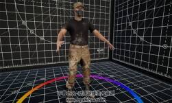 Fighting Animset Pro 1.0  230多種軍人格斗動作資源包