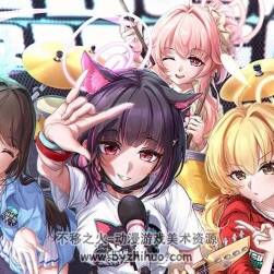 画师 NoriMori 二次元角色壁纸插画图包 百度网盘下载