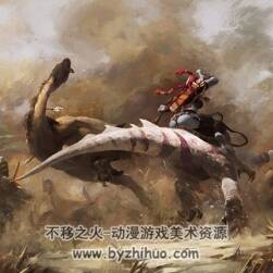 香港画家Kan Liu 游戏原画图集 83P
