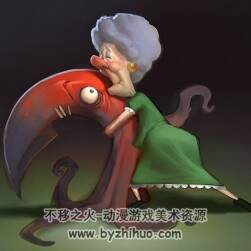 欧美卡通CG插画图集 181P