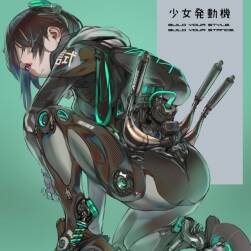 少女発動機 插畫作品圖包 百度網(wǎng)盤分享 19P