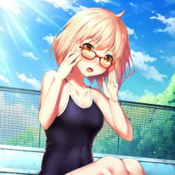 P站美圖   栗山未來生日壁紙?zhí)剌? class=