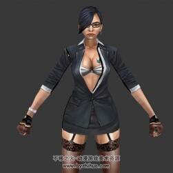 反恐精英Online 女性角色Max模型