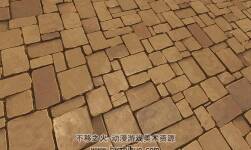Stone Floor Texture Pack 01 2.0 手繪風(fēng)格石板紋理