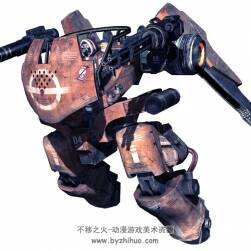 【失落的星球】角色机甲武器原画