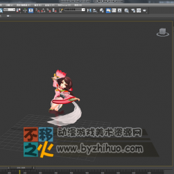 神話封神類游戲角色模型 CS骨骼帶動作 原畫特效