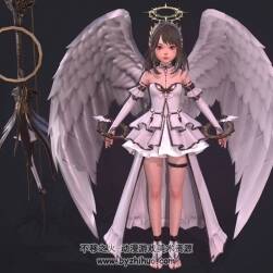 蘿莉天使 Darkness Rises 角色服裝 3D模型資源百度網(wǎng)盤下載