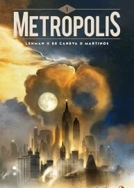 Metropolis 1-4冊 Serge Lehman - Stéphane De Caneva 懸疑彩色西班牙語漫畫