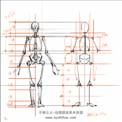 绘画专用人体解剖系列 美术绘画素材集 百度网盘 302P