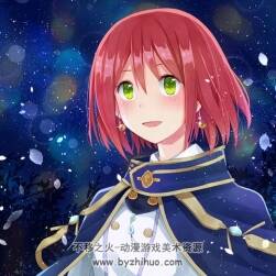 日系動(dòng)漫角色插畫美圖 25P
