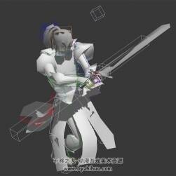 武俠門(mén)派角色動(dòng)作157個(gè)Max格式3D模型帶綁定下載無(wú)貼圖
