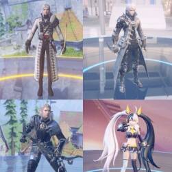 法師狂戰(zhàn)士游俠劍士奶媽六大職業(yè)動作源文件3D模型合集多種格式下載