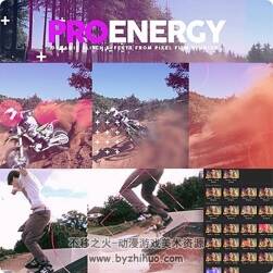 PROENERGY 動(dòng)態(tài)畫(huà)面故障干擾效果 FCPX插件