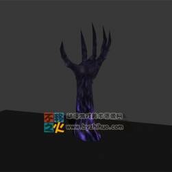 地狱 恶魔 魔法 爪子 模型