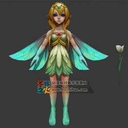 精灵 妖精 少女 模型