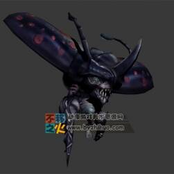 恶魔 妖怪 甲虫怪物模型 有绑