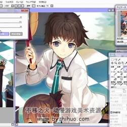 日韓風(fēng)格 CG插畫詳細(xì)圖文繪制過程教程 合集