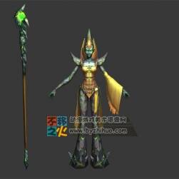 魔法 女法师模型