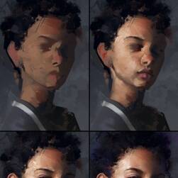 英國自由藝術(shù)家Aaron Griffin 人物肖像插畫美術(shù)繪畫作品網(wǎng)盤分享賞析 121P