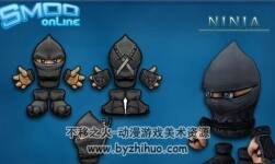 Q版卡通忍者 Unity模型