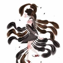 JuliaSarda 插畫作品賞析 百度網(wǎng)盤下載 100MB 358P