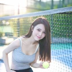 网球女孩写真人体动作绘画素材分享下载 33P