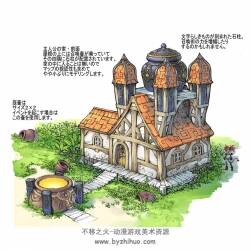 魔界战记2 角色武器场景原画设定 游戏原画素材