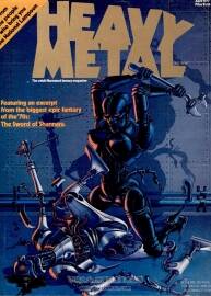 发个漫画杂志系列 重金属杂志 《HEAVY METAL》1977年4月刊
