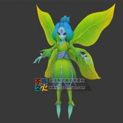 精灵 蝴蝶 花仙子 模型