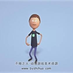 C4D  卡通動(dòng)畫角色從建模到綁定 視頻教程