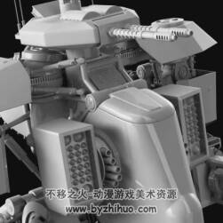 Modo機器人建模視頻教程 精細(xì)建模實例教學(xué) 附源文件