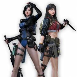 【Sudden Attack 2】突击风暴2性感女主max 官方骨骼绑定！！！