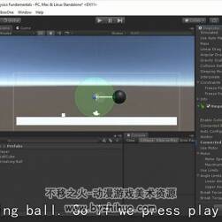 Unity 2D游戏物理原理 基础教学视频教程 附源文件