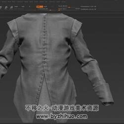 Maya & ZBrush 制作真实化游戏角色视频教程