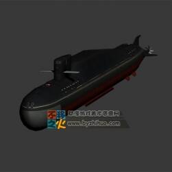 次世代 潜水艇 Max模型